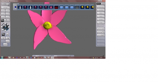 Creation of New flower: Step 4